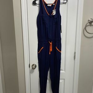 NY&C Navy/Orange Jumpsuit